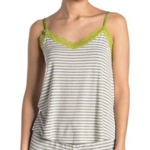 PJ Salvage Striped Cami Sleep Top M